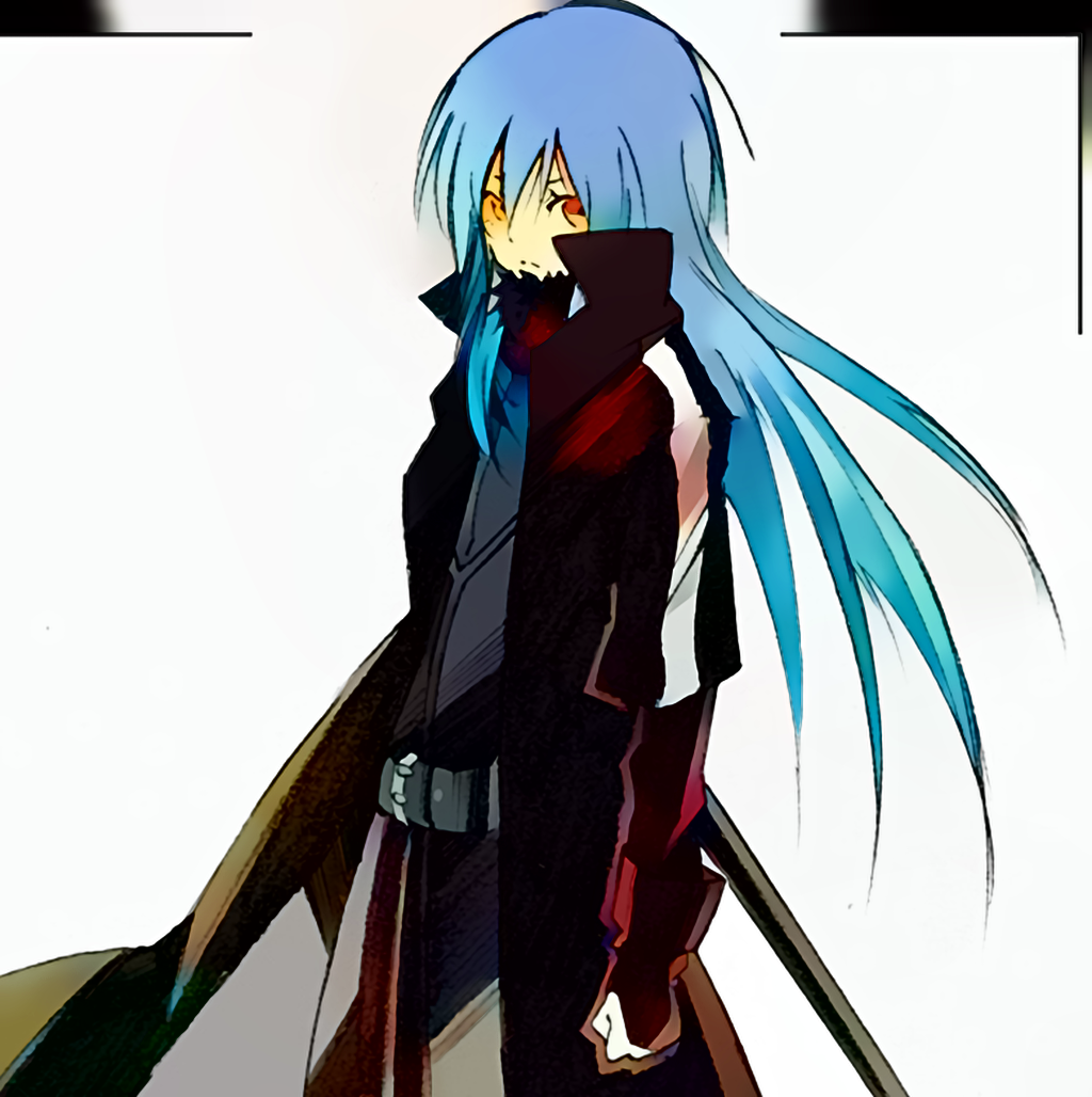 TenSura Light Novel Art Colorized using Style2Paints V4
